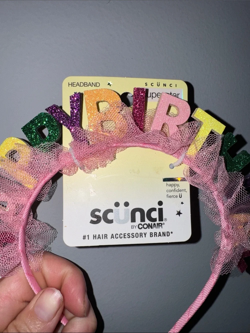 scunci pink happy
